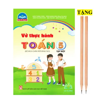 Sách - Vở thực hành Toán 5 - tập 1 (Bộ sách Chân trời sáng tạo)