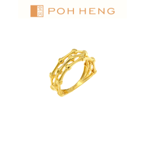 Poh Heng Jewellery 22K Ring in Yellow Gold[Price by weight]