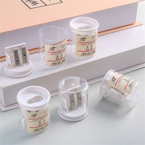 VIVOLILV 1 Transparent And Durable Pencil Sharpener Manual Sharpener Multifunctional Compact And Portable Pencil Sharpener Suitable For School Office Stationery