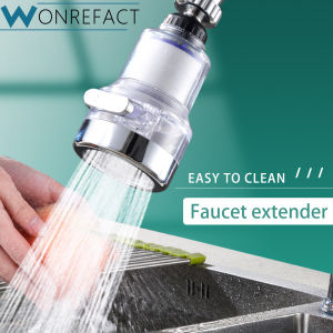 360 หมุน Dechlorination Filter สามความเร็วสูงขยายสวิทช์ก๊อกน้ำห้องน้ำอุปกรณ์อ่างล้างจาน