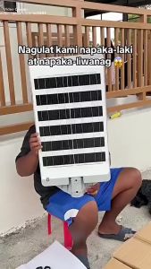 Solar Street Light With Solar Panel Buy 1 Take 1 Heavy Huty Outdoor Waterproof IP67 Light【Fast Delivery】