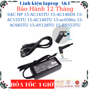 SẠC LAPTOP HP 14-R009NF 14-R009TU 14-R010TX 14-R010LA 14-R010NE 14-R010TU 14-R041TU 14-R066TU- Sạc HP 19.5V-3.33A-65W chân kim nhỏ xanh(4.5*3.0mm)