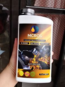 MCROS High Performnace Engine Oil with NanoTechnology Oil Additive Treatment for Gas and Diesel