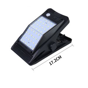 Outdoor lamp Clip Solar Lights Motion Sensor Light Wall Lights 3 Modes Wireless IP65 Waterproof Solar Lights