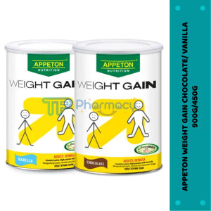 APPETON NUTRITION WEIGHT GAIN VANILLA/CHOCOLATE for adult/dewasa🤗💥✔️