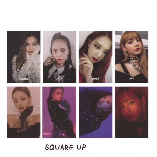 非常に高い品質 Blackpink Album Blackpink Card Set Photocard Jisoo Up Square K-POP・アジア