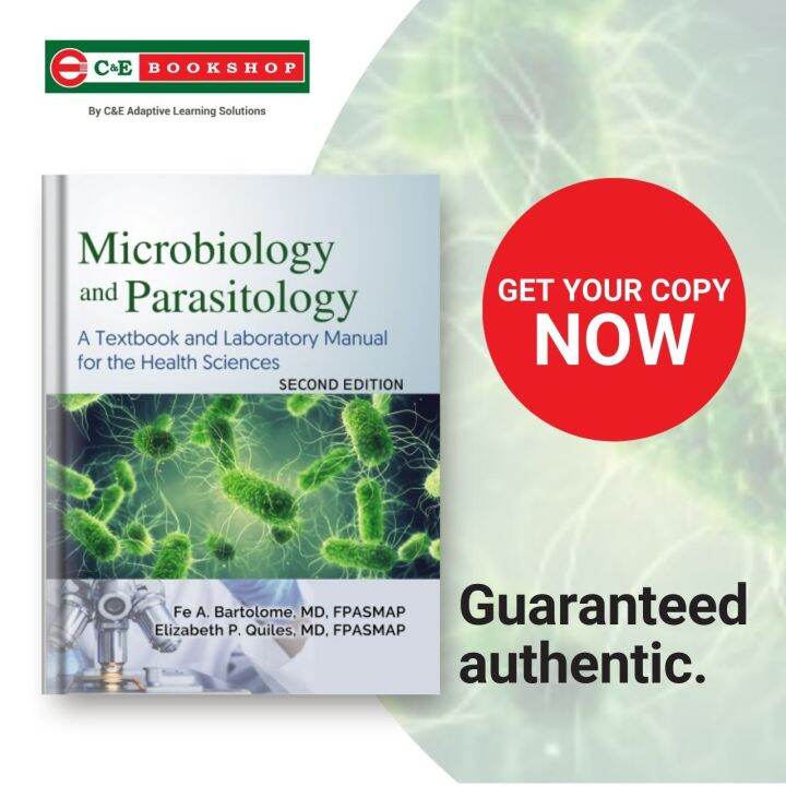 Microbiology And Parasitology: A Textbook And Laboratory Manual For The ...