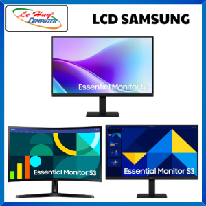 Màn Hình Máy Tính SamSung 24 Inch LS24F320GAEXXV/ LS24D366GAEXXV/ LS24D300GAEXXV FHD (1920x1080) - Hàng Chính Hãng