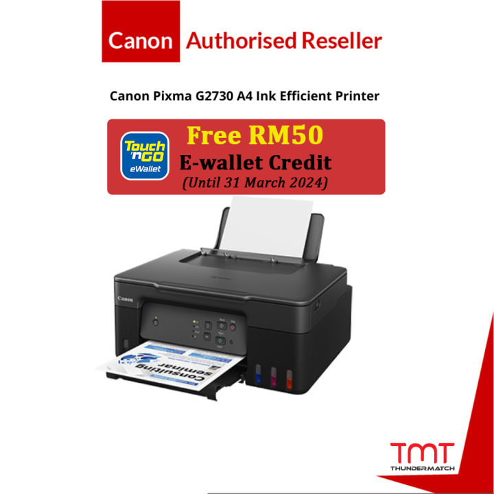 Canon Pixma G2730 A4 Ink Efficient Printer Print/Scan/Copy 4800 x