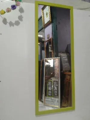 Annaframe cermin gantung uk 90x35/cermin gantung/cermin/kaca cermin