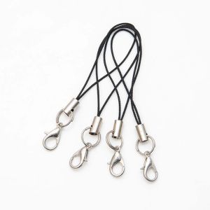 MIIQNUS Nhiều màu Dây thừng 20 cái đối với phụ nữ Chuỗi chìa khóa Vòng chìa khóa dây chuyền Chống thất lạc Phụ kiện trang sức Dây đeo điện thoại di động Làm đồ trang sức Hang Rope Điện thoại di động