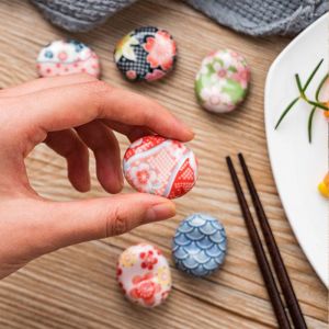 MARISSAWI Stand Ingots Tableware Kitchen Tools Cute Rest Chopsticks Holder Ceramic Spoon Fork Rack