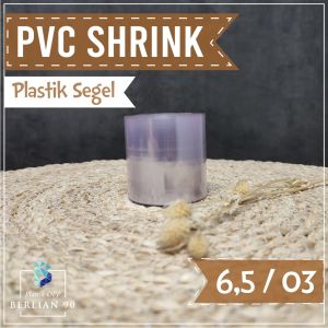 Plastik Shrink 65 cm x 10 meter - Plastik Segel - Pvc Shrink/Shrink Plastik Tube /Botol Minum