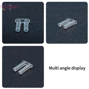 MIZ 100 cái bộ cao su đôi cắm cho kính không khung phụ tùng khóa cho kính theo toa kính phụ kiện thiết bị