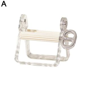 No Drilling Rolling Tube Toothpaste Holder Dispenser No Waste Hand Cream Squeeze Tool Home Toothpaste Dispenser Squeezer Tool