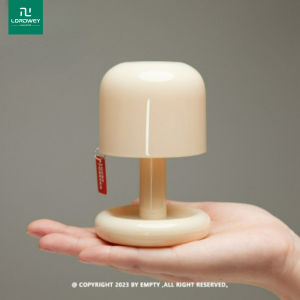 LORDWEY Desktop Sunset Night Lamp Creative USB Rechargeable Mushroom Style Led Night Light for Coffee Bar Home Decor Bedroom