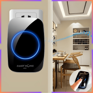 COD Bel Pintu Wireless Remote Doorbell 38 Tune with 1PCS Receiver / Bel Pintu Rumah Wireless Jarak Jauh Tanpa Kabel Listrik Otomatis Anti Maling Anti Air Waterproof / Bel Rumah Berbunyi Tanpa Kabel Wireless Jarak Jauh Elektrik Anti Air Waterproof Outdoor