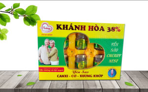 YẾN SÀO CHERRY NEST DÀNH CHO TIỂU ĐƯỜNG 38% TỔ YẾN (70ml x 6 lọ)
