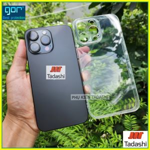 Ốp Lưng Dẻo Gor Iphone 15 Pro/ 15 Pro Max/ 15 Plus/ 15 Iphone 12/ 12 Pro/ 12 Pro Max IP 13/ 13 Pro/ 13 Pro Max Iphone 16 Pro/ 16 Pro Max/ 14 Pro Max/ 14 Pro Có Gờ Bảo Vệ Camera Trong Suốt Hãng Gor