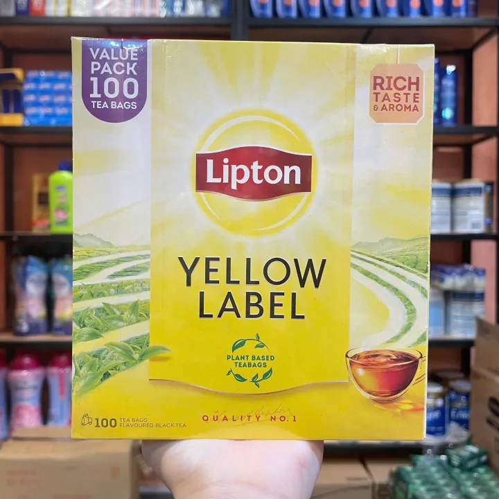 Trà Túi Lọc Lipton Hộp 100 Gói 2gx100 Made In Ba Lan Mang Đến Sự Thư ...
