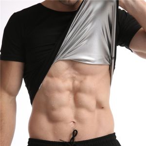 Men Hot Sweat Sauna Vest Waist Trainer Slimming Body Shapers Shapewear Corset Gym Underwear Fat Burn Slimmer Compression