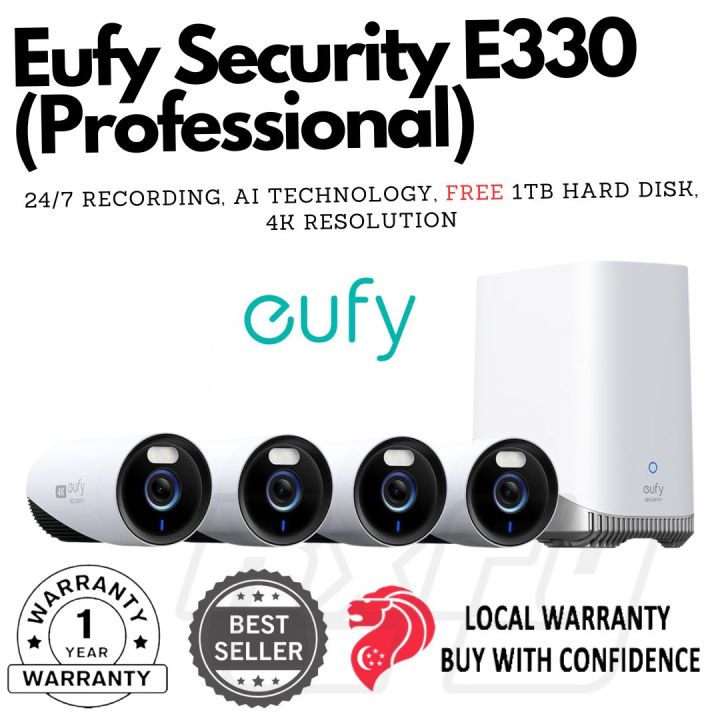 Eufy Wireless Security Cameras Best Buy Eufy Security Cam E330
