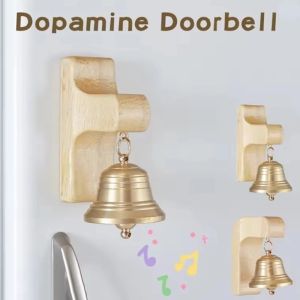 Wood Door Bell Japanese Wind Chime Wooden Door Bell Entry Door Reminder Doorbell Room Decorative Doorbell New Year Decorations