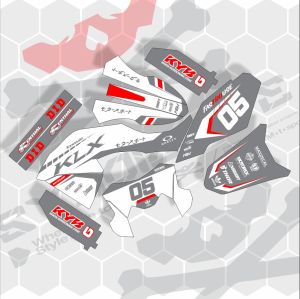 Decal/Stiker klxbf/crf150L/DTracker/WR155/Gordon full body(Bisa ganti warna+nama+no)