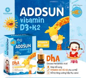 D3 K2 Vitamin Chai 10ml nhỏ giọt cho bé