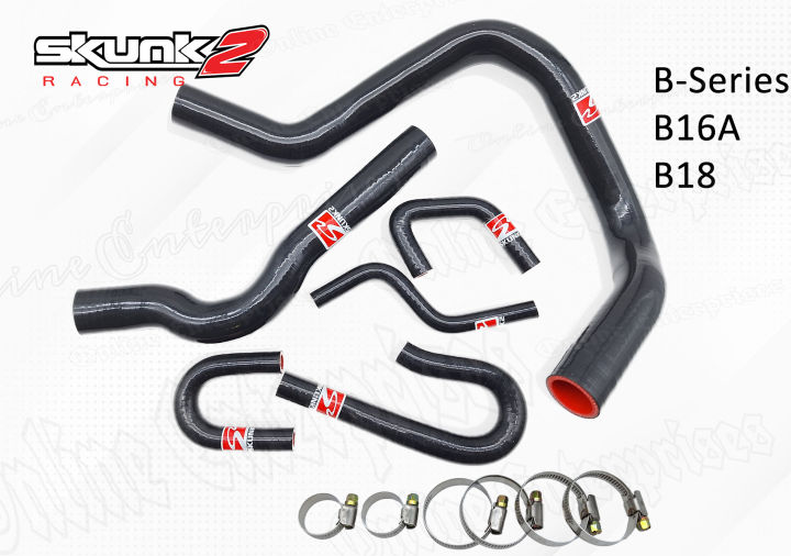 Silicone Radiator Hose Kit For Honda Civic Type R EK EG B16A B18C B20B (92-00)