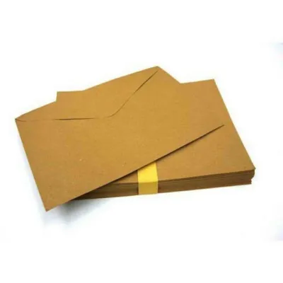 Sold per (50pcs and 100pcs ) long & short brown envelope