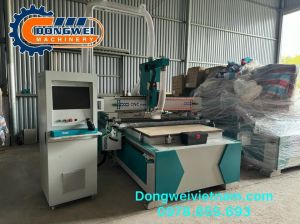Máy cnc 1 đầu cắt ván công nghiệp chuyên dụng-phần mềm mới Leadshine full tự động