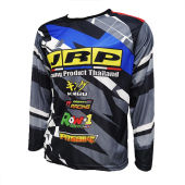 Motor Shirt Long sleeve for Men Full set Cycling Bike Jersey Bikers Motorcycle Riding Sportswear La005