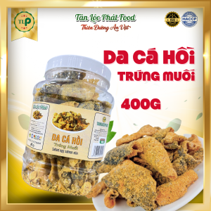 DA CÁ HỒI TRỨNG MUỐI TÂN LỘC PHÁT HŨ 400G Thơm Ngon Đậm Vị