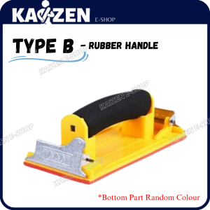 Handheld Hand Sander Sand Paper Holder Sandpaper Holder Sand Paper Clip Holder Plastic Hander for Woodworking Polish