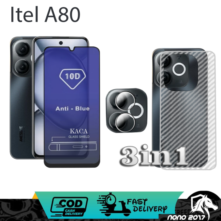 3IN1%20TEMPERED%20GLASS%20BLUE%20ITEL%20A80%20BONUS%20LENSA%20CAMERA+GARSKIN%20CARBON%20-%20Image%206