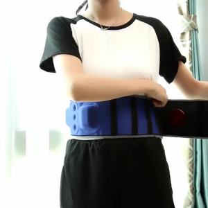 AE Rechargeable Vibrating Hot Compress Waist Belt Constant Temperature Waist Massager Home Use Lumbar Massager for Long Sitting
