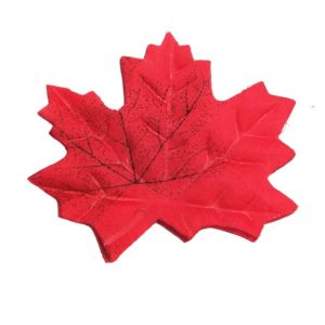 RGFV STORE 50Pcs/Pack Lá Phong Lá Phong giả Lá Cây Lá Phong xếp chồng lên nhau Sáng Tạo Thủ công Cây Lá nhân tạo Đạo cụ chụp ảnh