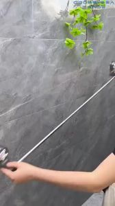 Suction Cup Towel Rack Bathroom Punch-Free Bathroom Retractable Towel Bar Storage Rack Bathroom Bath Towel Storage Rack