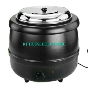 KT WARE 10L Commercial Electric Soup Kettle Warmer periuk pemanas sup soup warmer ( big cover)