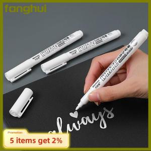 fanghui Vĩnh viễn dầu trắng đánh dấu bút không thấm nước lốp sơn graffiti môi trường Gel bút máy tính xách tay vẽ supplie