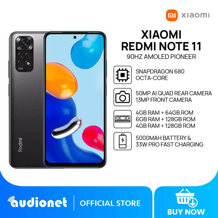 Xiaomi Redmi Note 11 5G Smartphone 6.6 inches ROM 128/256GB Dimensity 810G  Octa Core 5000mAh battery 33W fast charging 50MP camera