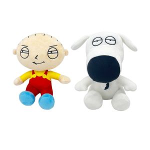 NCUMBE Stewie Brian Families Guys Plush Anime Figure Plush Dolls Family Guy Stuffed Toys Puppy Dog Ornaments Comics Family Guy Kids Gift