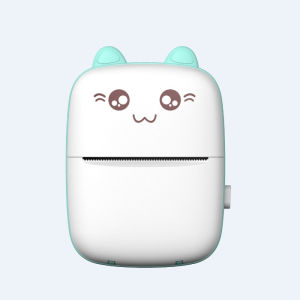 Mini Portable Thermal Printer Wireless Bluetooth Pocket Printer Paper Photo Label Sticker Notes Printer