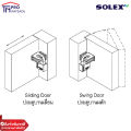 SOLEX NO.40 สายยูนิรภัย สายยูกุญแจ ป้องกันการตัด โซเล็กซ์ รุ่น  NO.40. 