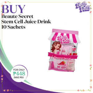 Beautederm Belle Dolls Beaute Secret - Stem Cell Juice Drink 10 Sachets PROMO