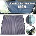 Telescopic Sunshield Kaca Mobil Anti Silau Panjang 65cm Sun Shield Tirai Kaca Depan Pelindung Panas. 