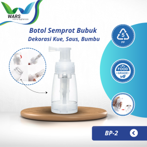 WARS Botol Semprot Bubuk Dekorasi Kue Saus Bottle Spray Powder