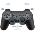 Ceozon PS3 Controller Wireless 2 Pack Gamepad Compatible with Sony PS3 Controller Wireless Remote Joystick with Charging Cables Black and Black. 