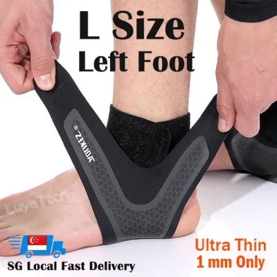 Ankle Support Breathable Compression Ankle Brace for Men and Women Super Slim Neoprene Foot Sprain Sleeve Wrap for Sports Running Soccer Arthritis Plantar Fasciitis Achilles Tendonitis Injury Recovery
